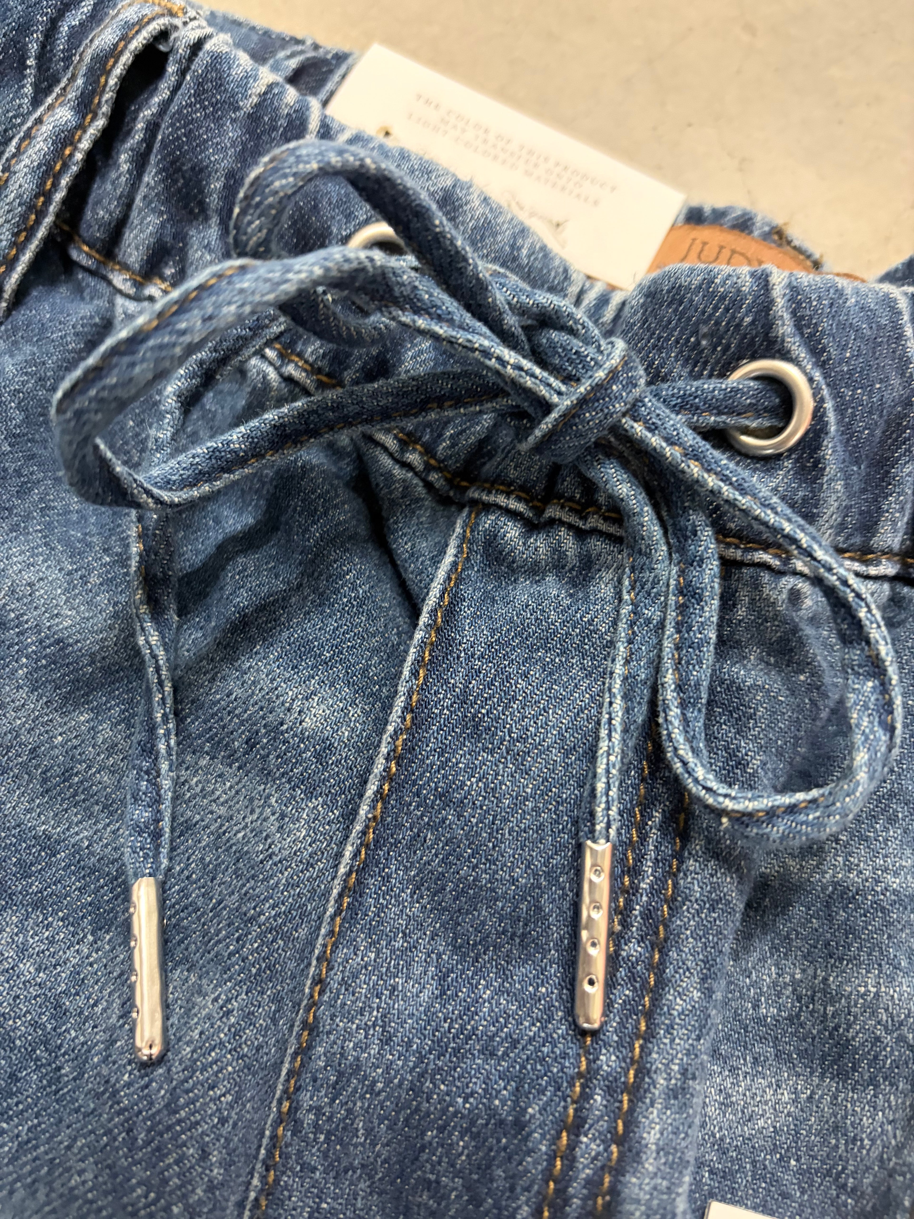 Judy Blue Boxer Style Jean Shorts