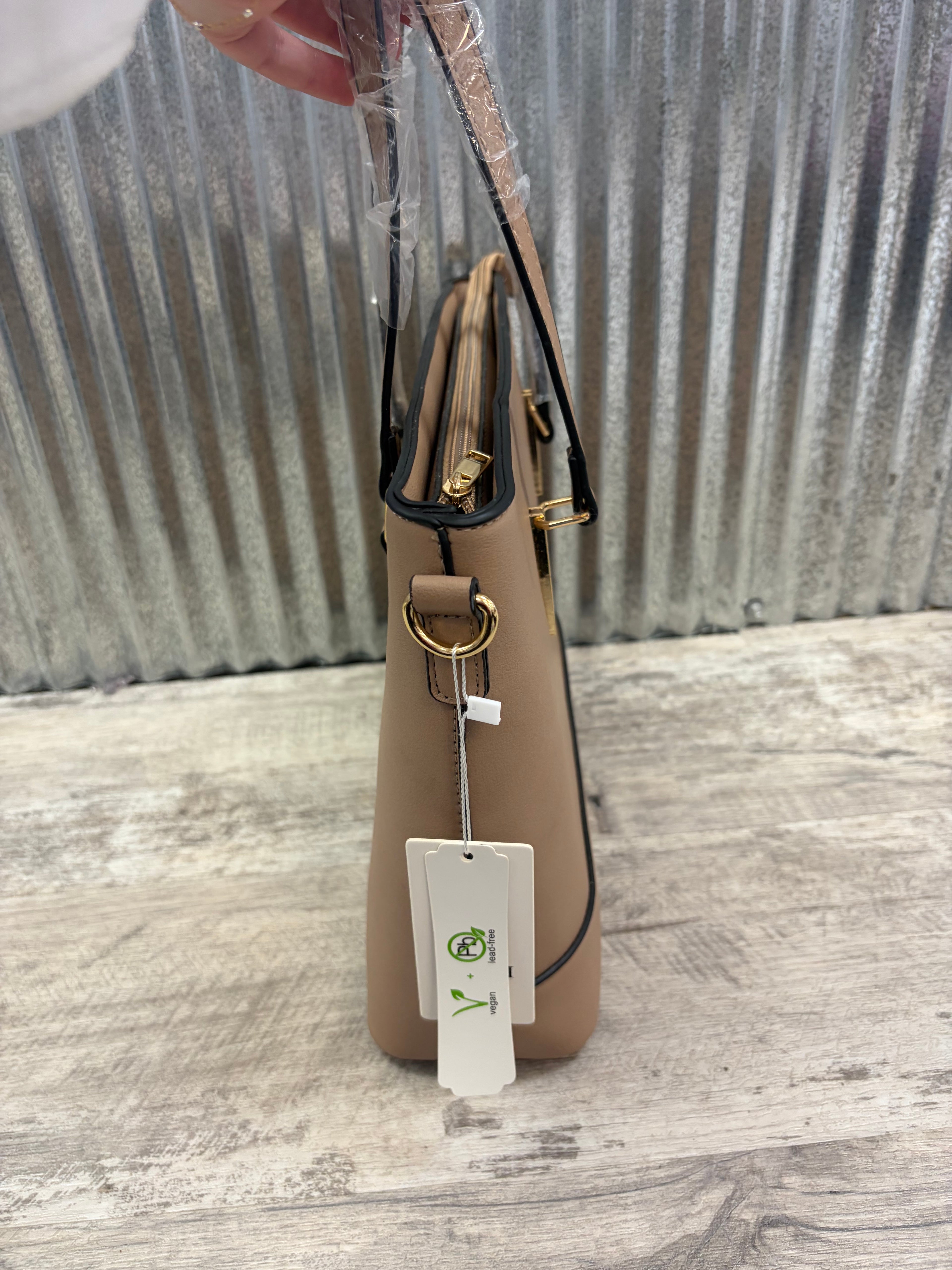 The Everyday Luxe Nude Tote Set