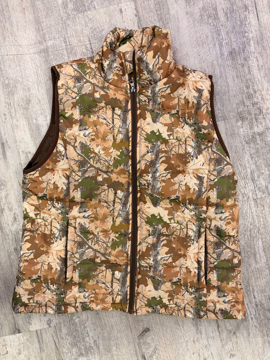 Camo Puffer Vest