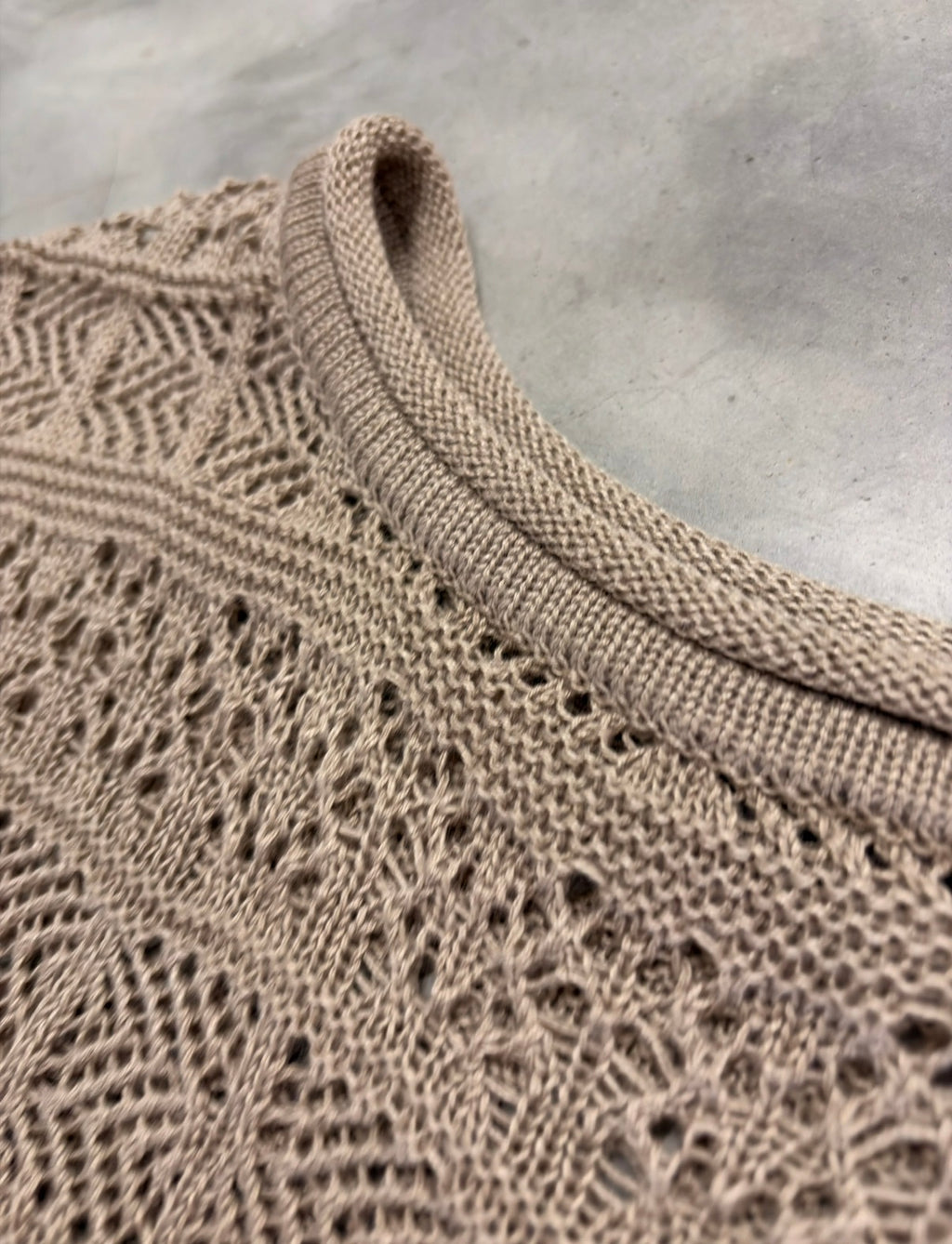 Mocha Crochet Sweater - Cozy Boho Chic