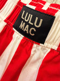 Lulu Mac Thick Red Stripe Statement Pants