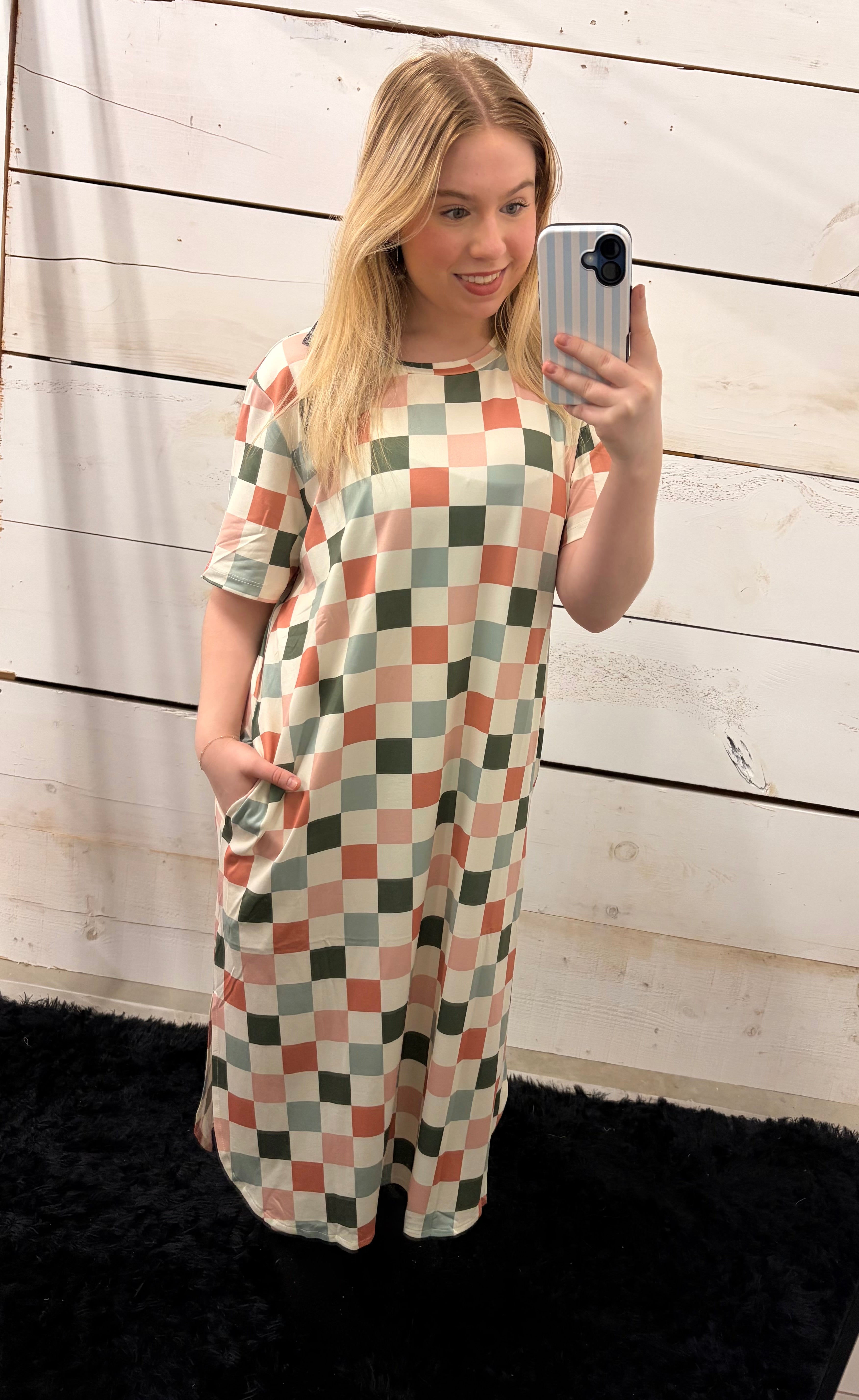 Checkered Dress