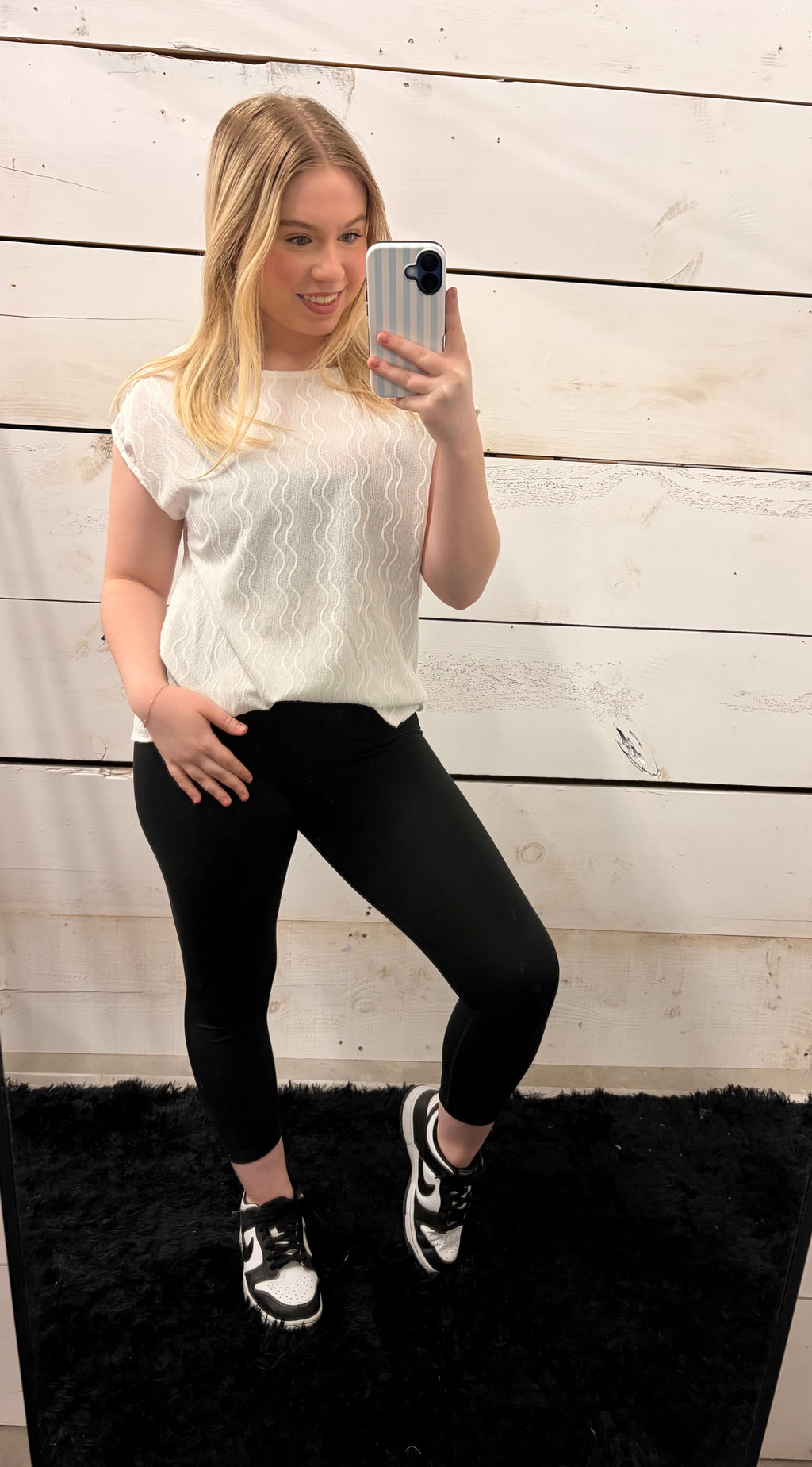 White Cap Sleeve Top - Fresh & Feminine