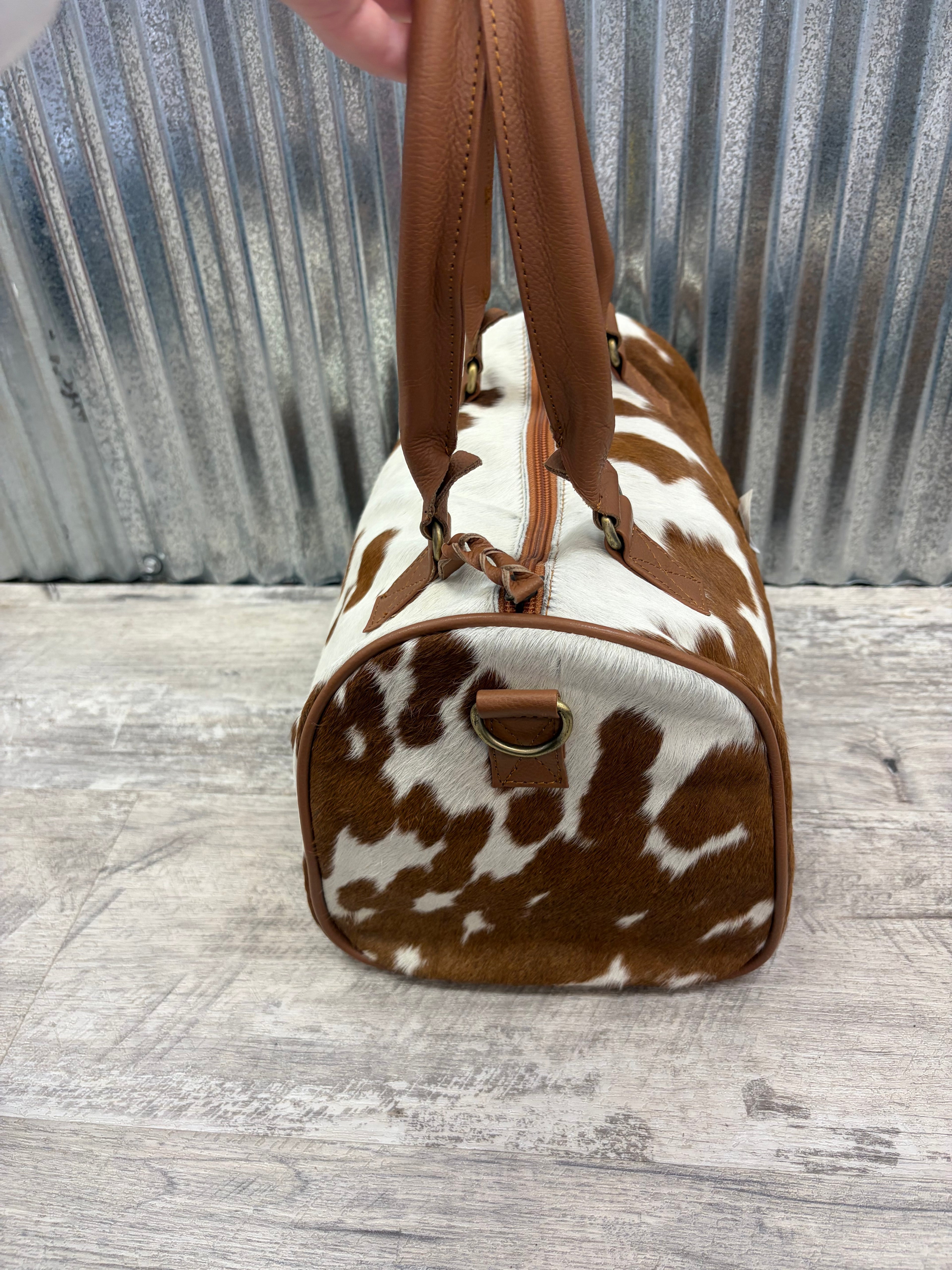 The Cowhide Mini Duffle