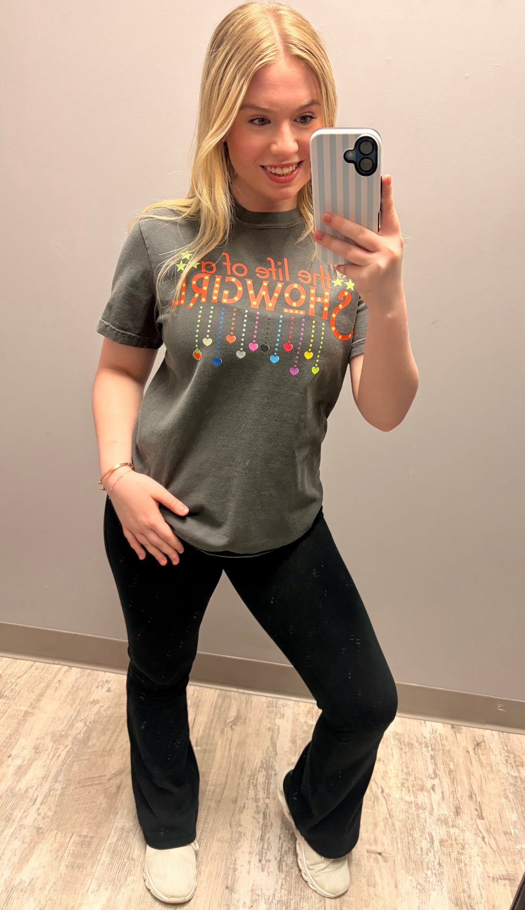 Life of a Showgirl Hand-Pressed Graphic Tee