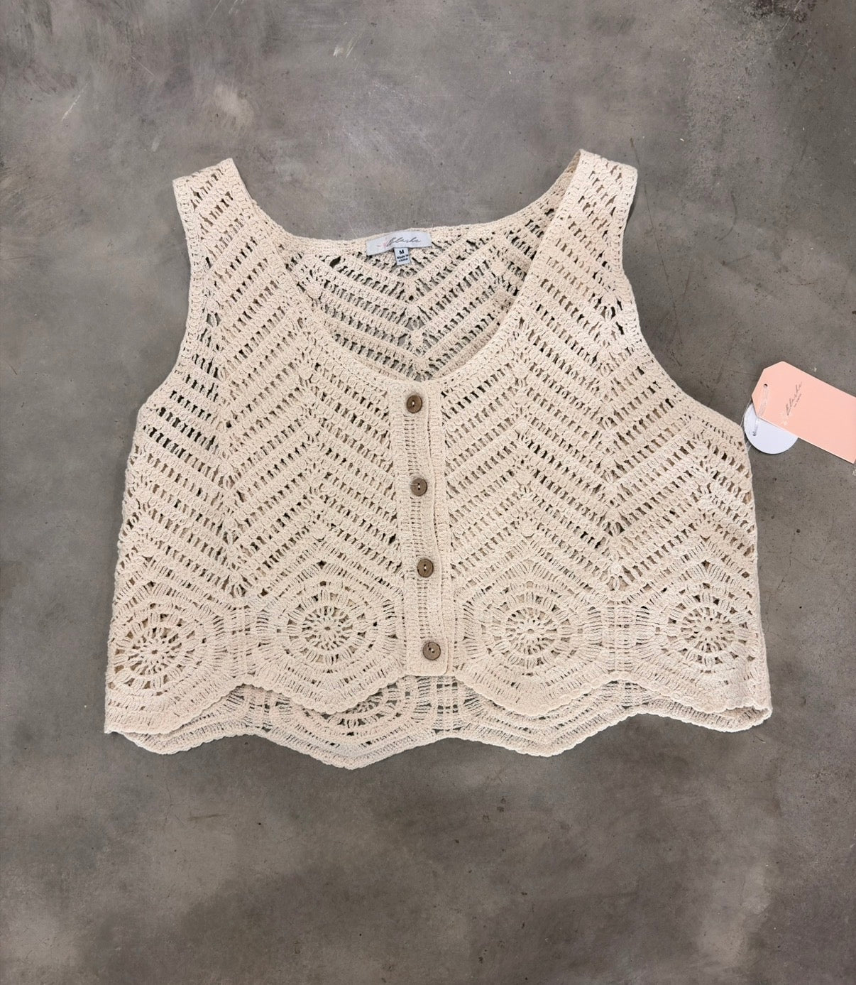 Crochet Vest - Boho Layering Essential