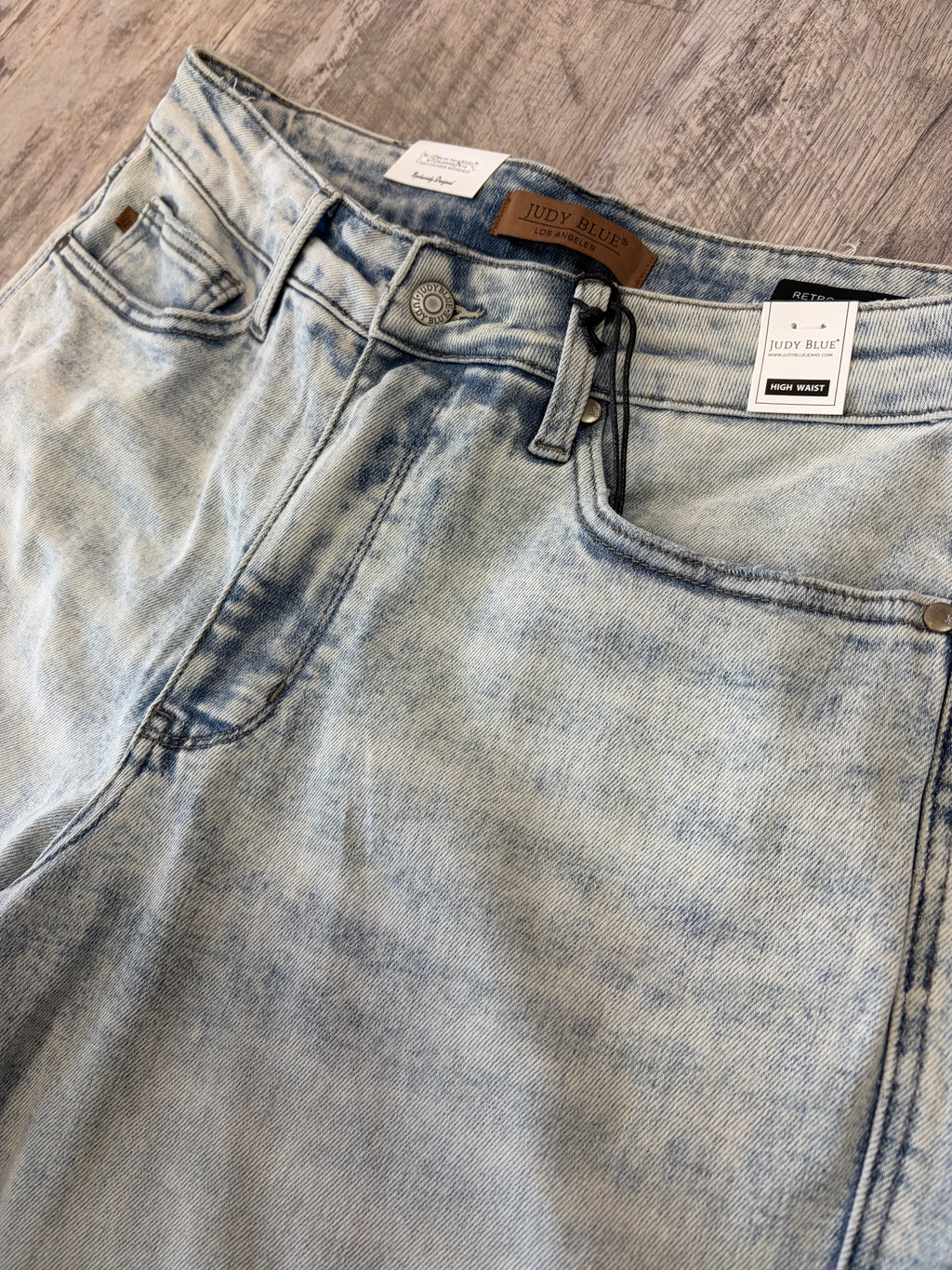 Judy Blue Retro Wide Leg Plus Jeans