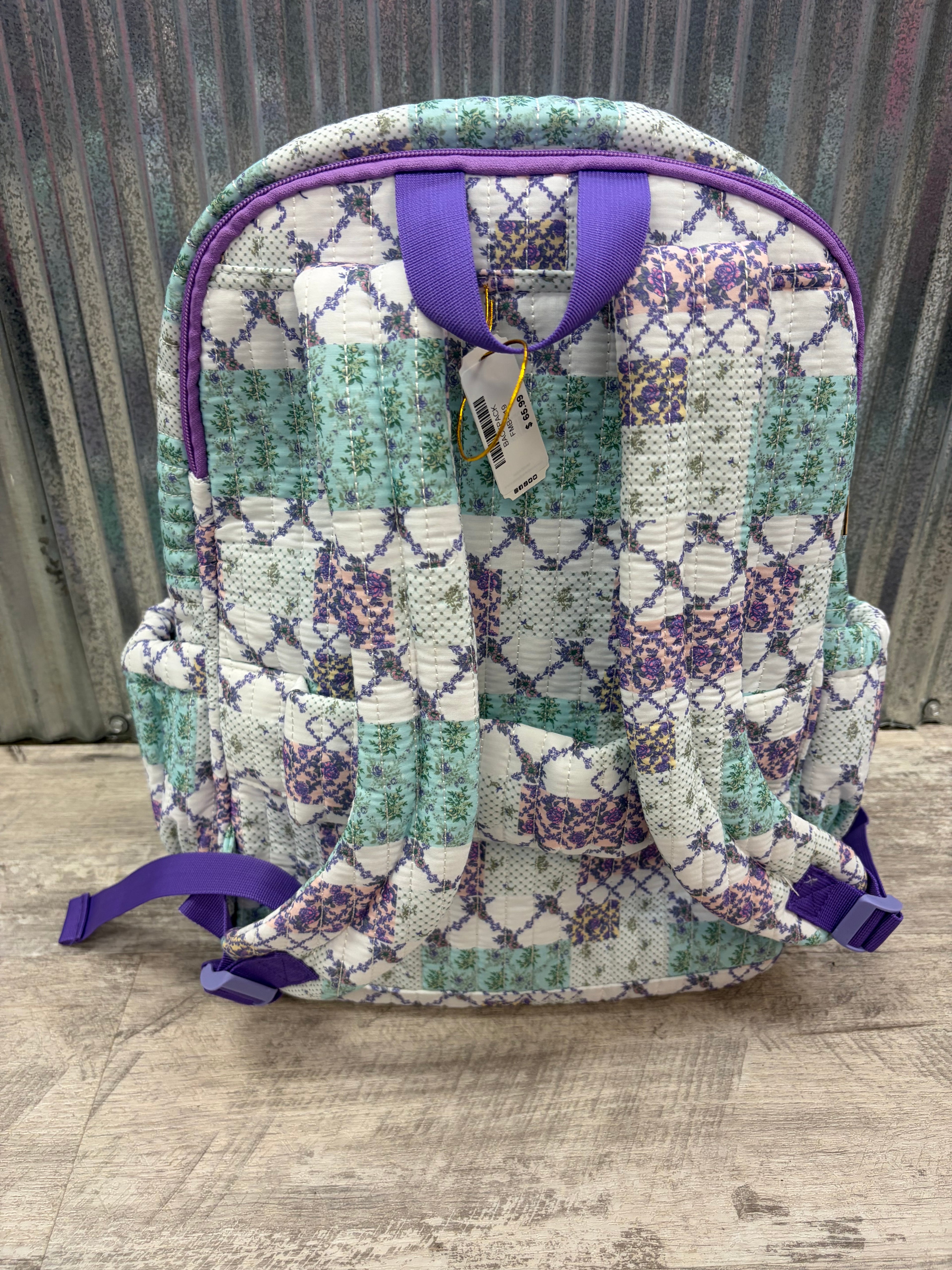 Simply Southern Patchwork Print Backpack