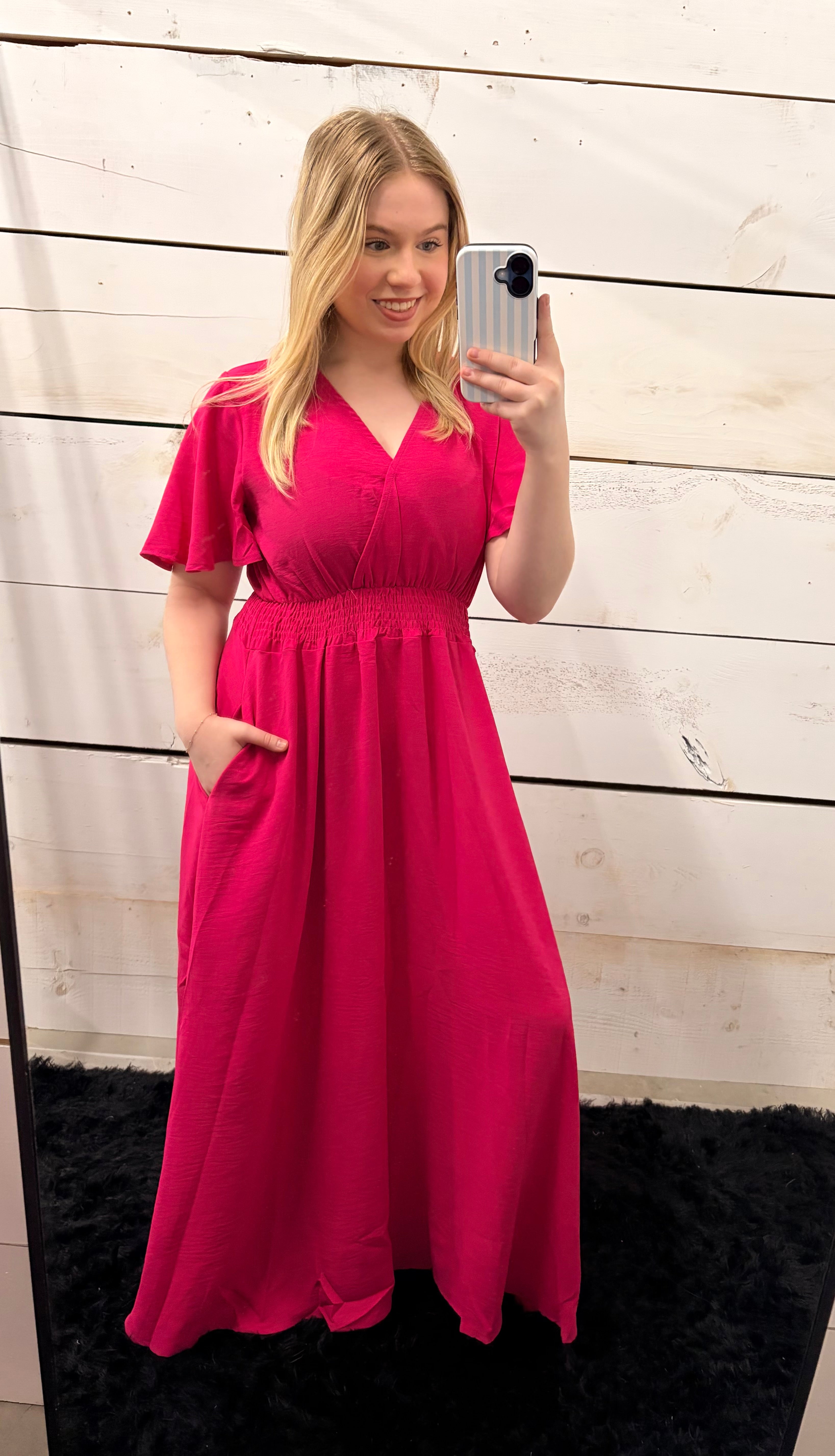 Pink Maxi Dress