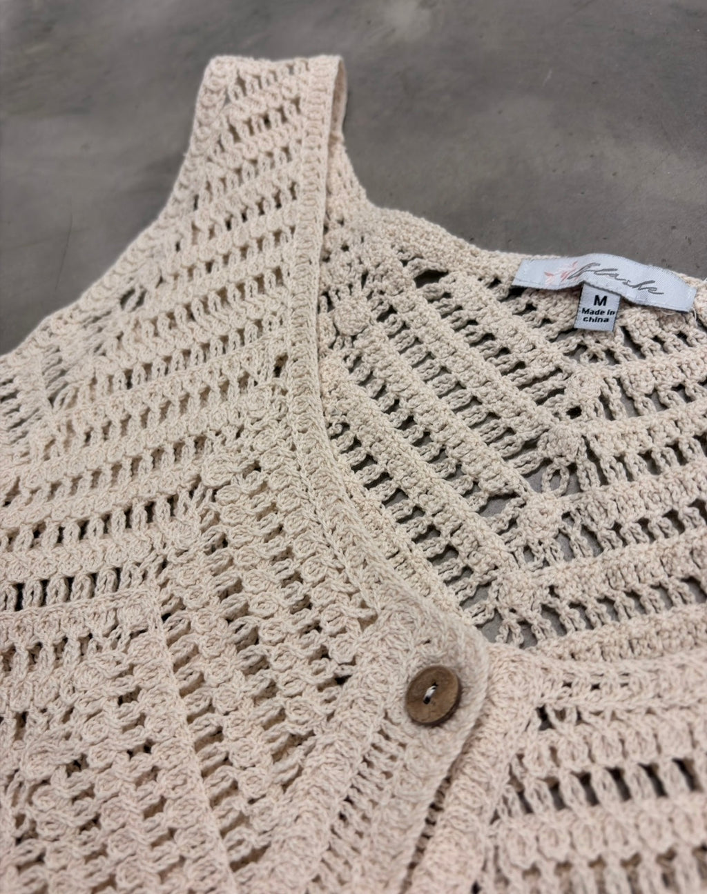 Crochet Vest - Boho Layering Essential