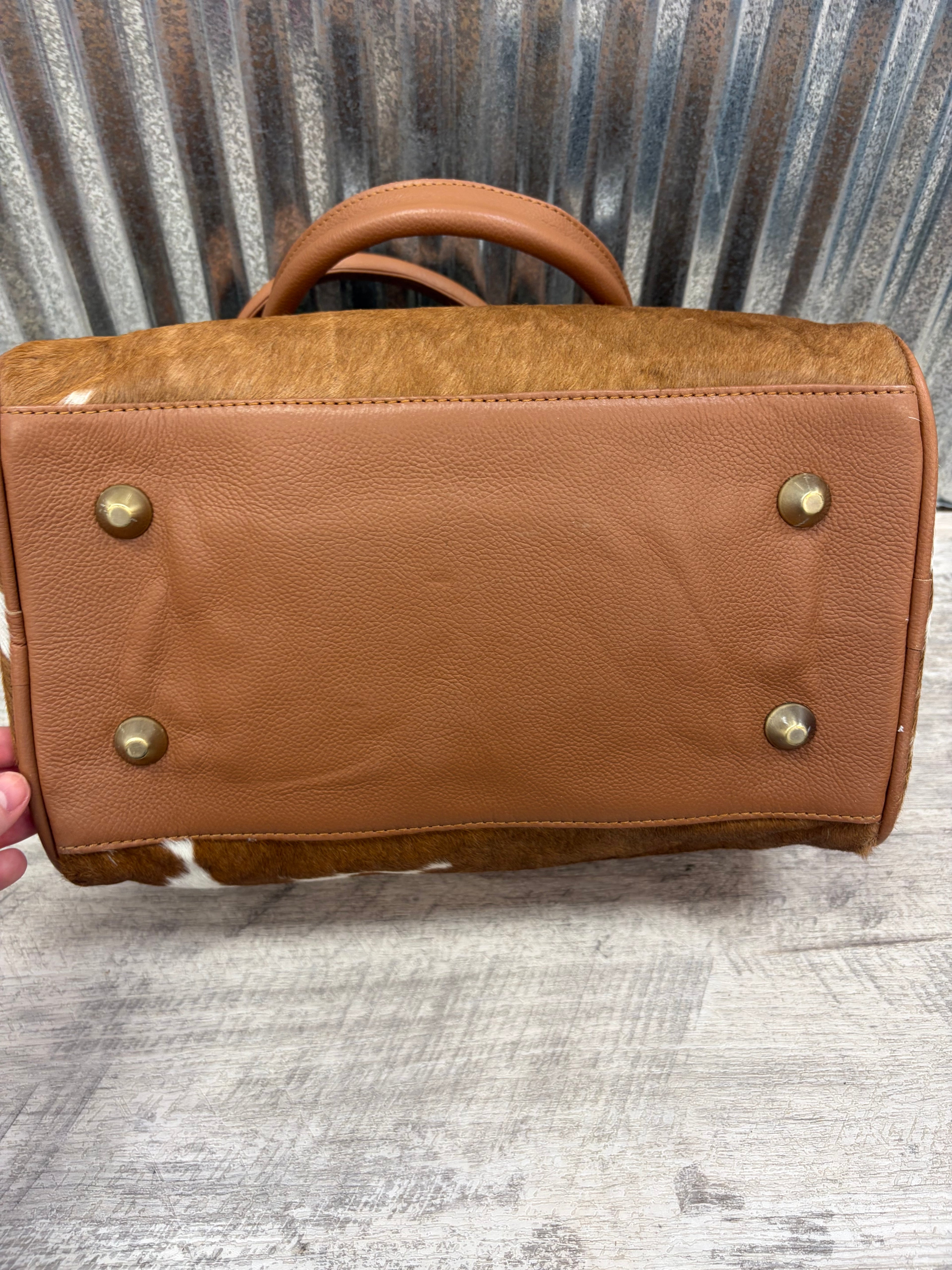 The Cowhide Mini Duffle