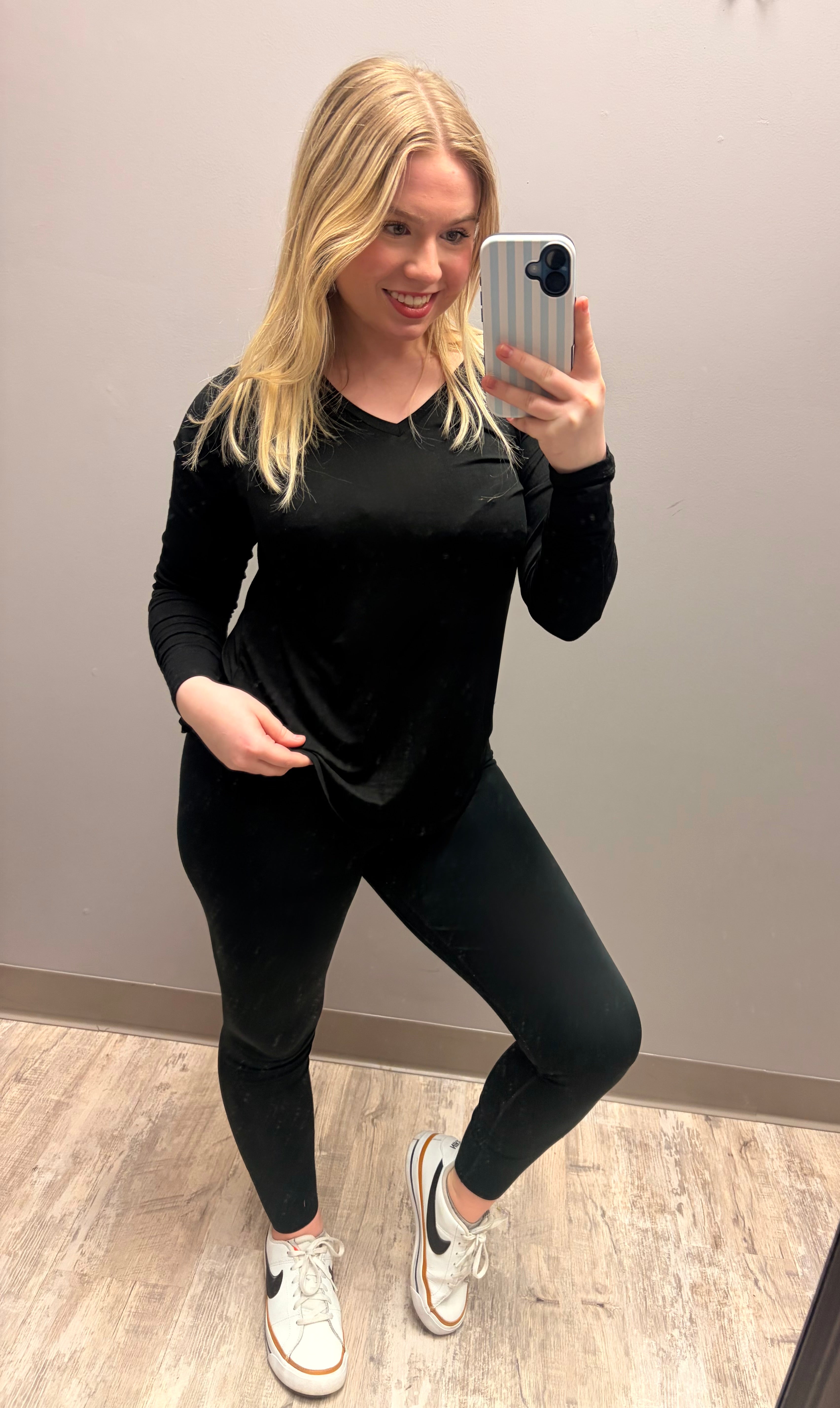 Everyday Essential Black Long Sleeve