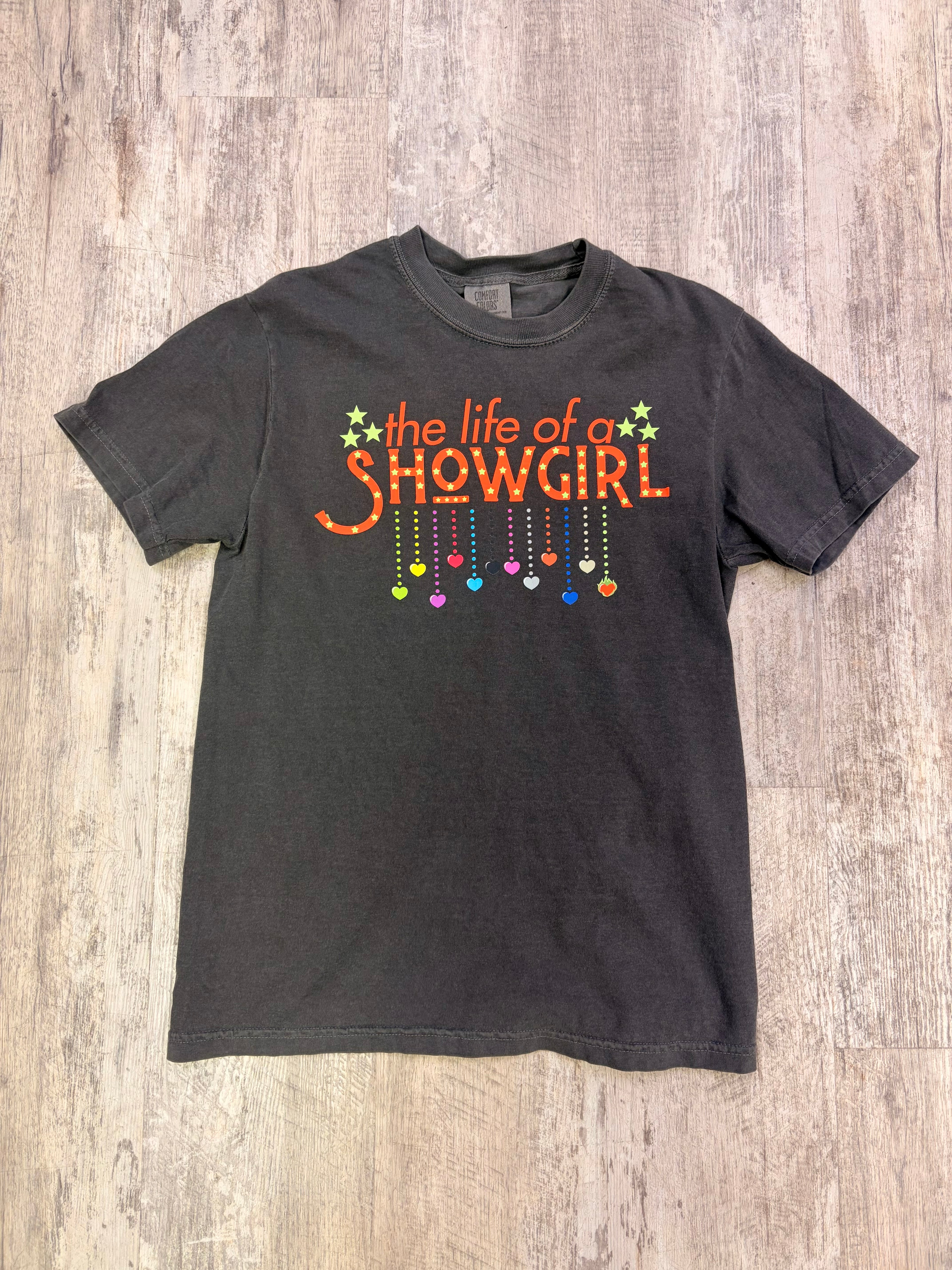 Life of a Showgirl Hand-Pressed Graphic Tee