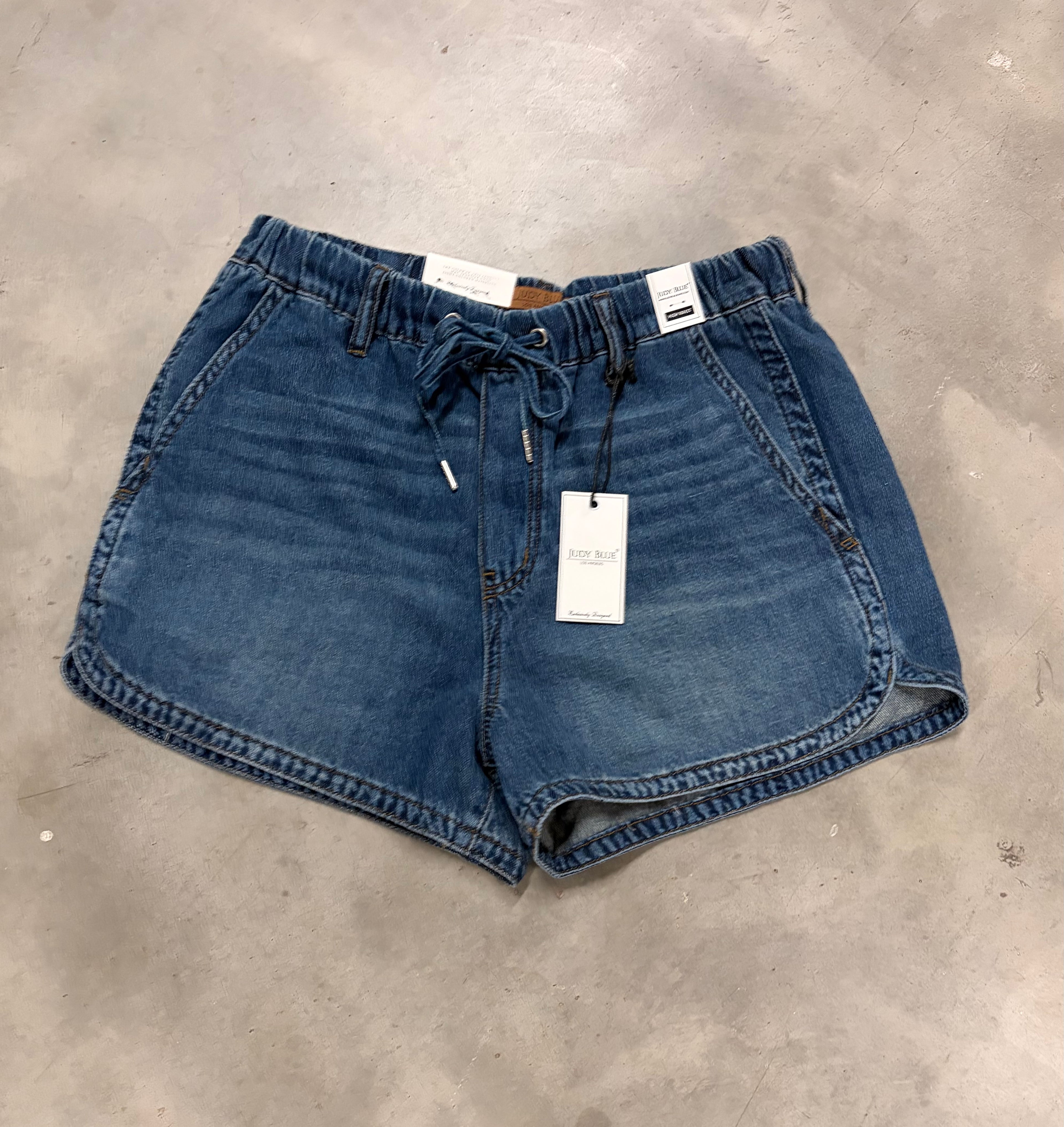 Judy Blue Boxer Style Jean Shorts