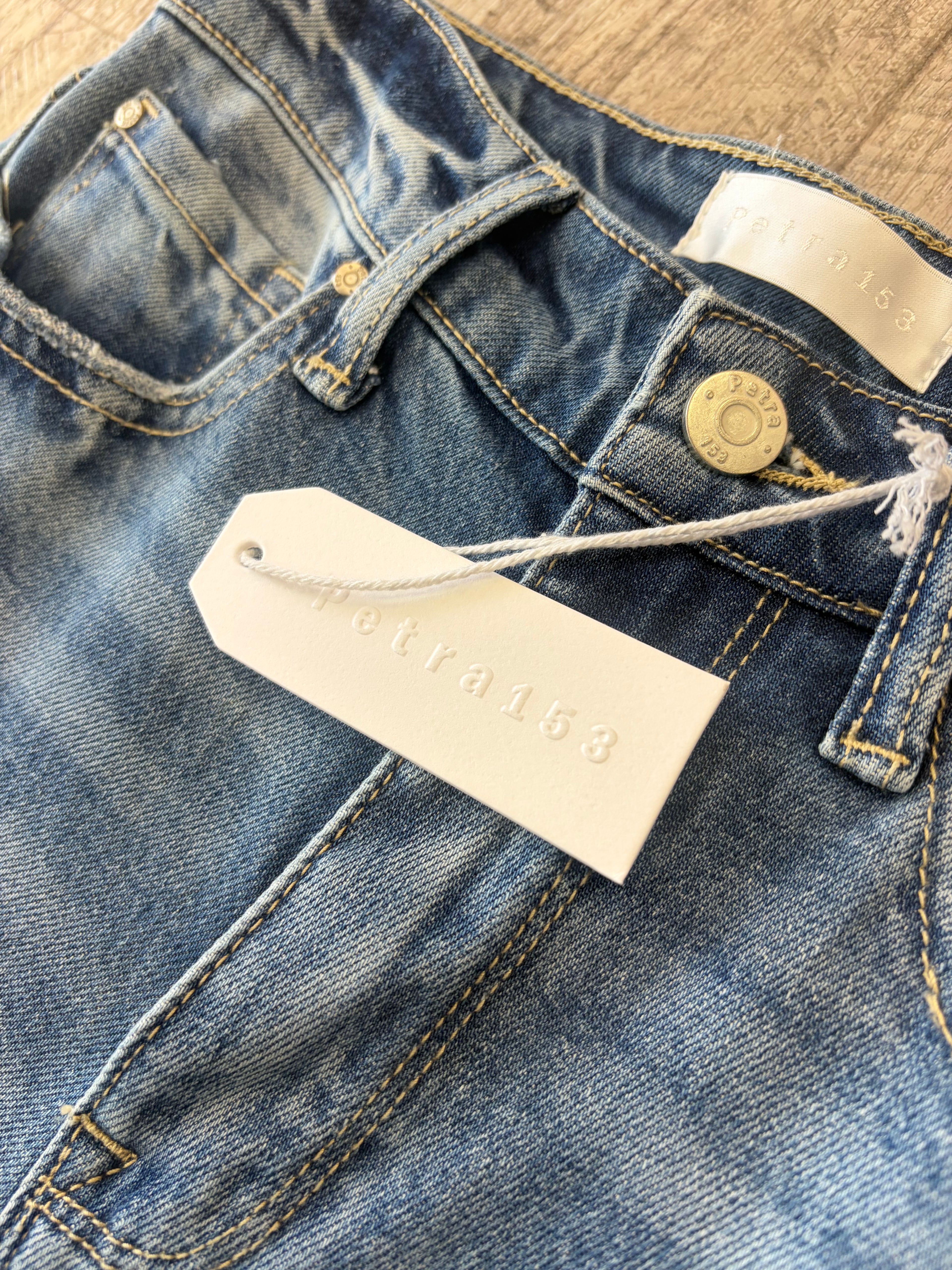 Petra 153 High Rise Flare Jeans