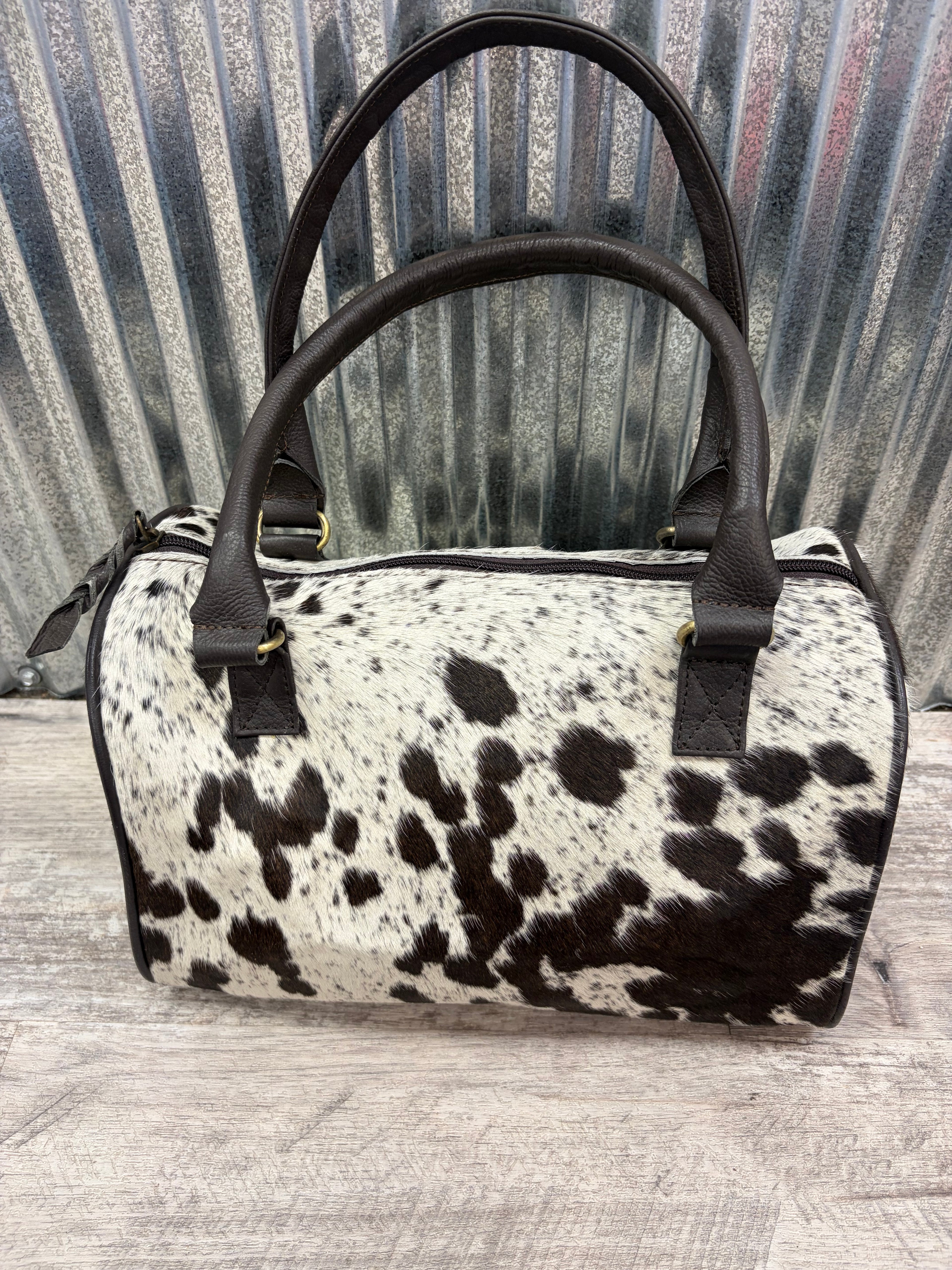 The Cowhide Mini Duffle