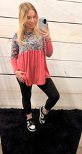 Leopard Print Long Sleeve Top - Bold & Trendy