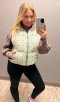 Bloom Checkered Vest