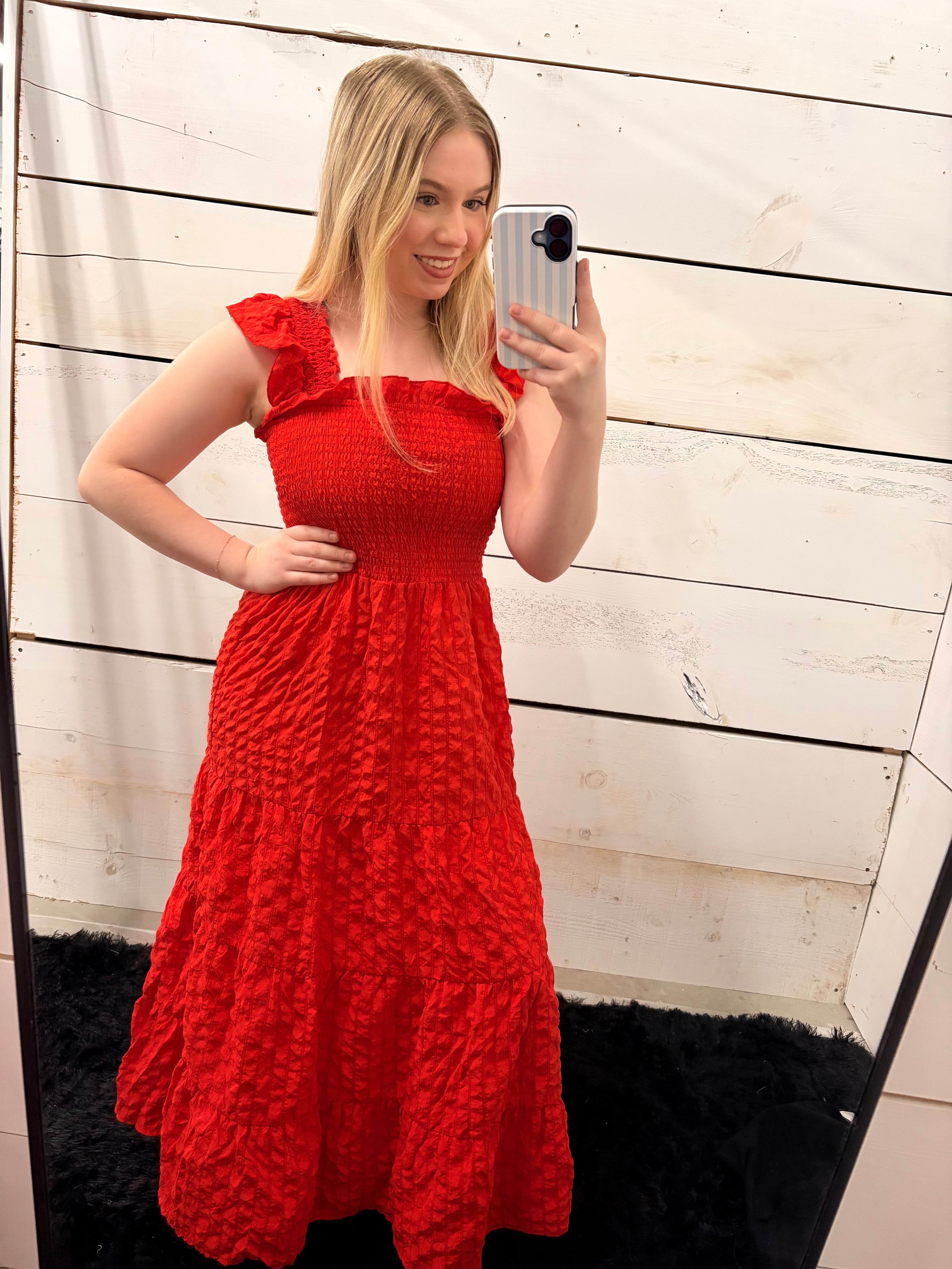 Simply Southern Red Maxi Dress