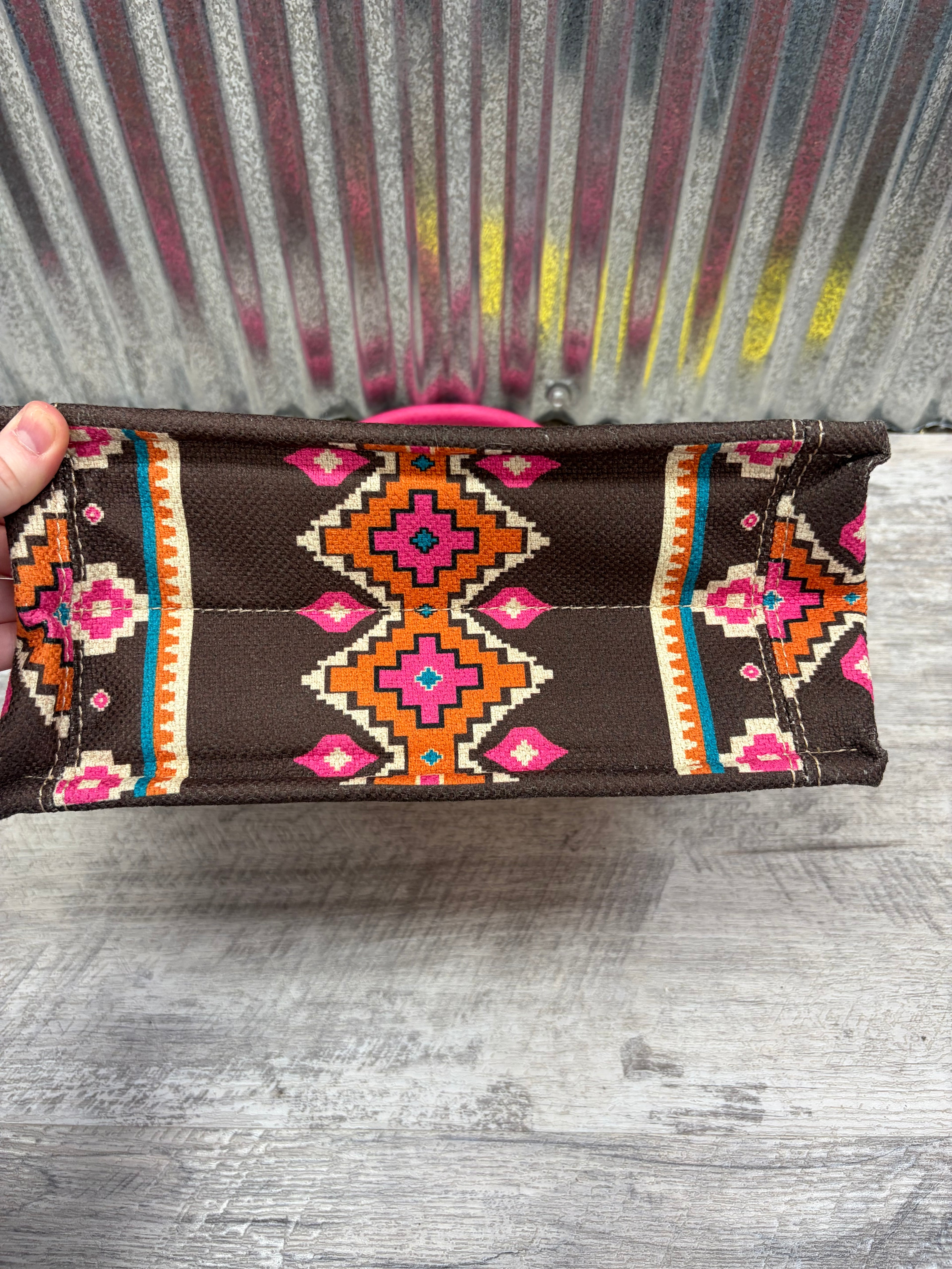 Wrangler Aztec Pop Tote