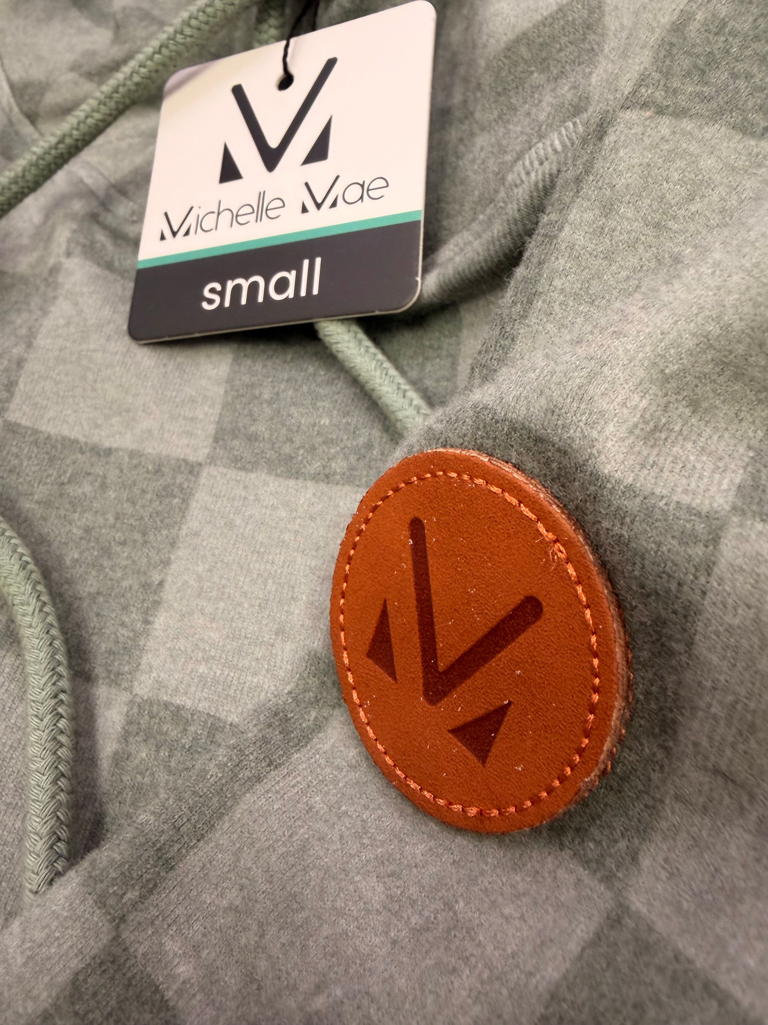 Sage Checkered Everyday Hoodie