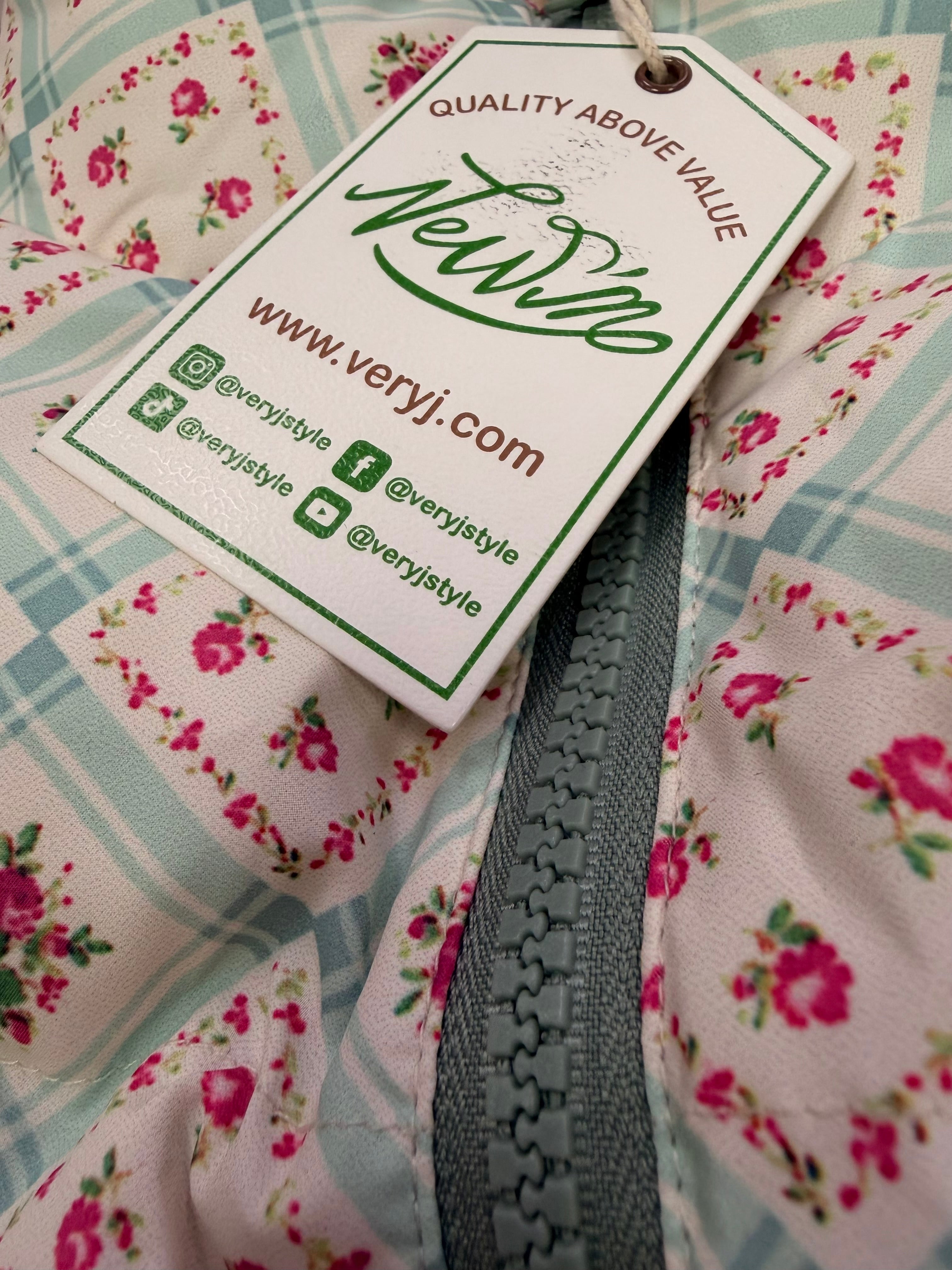 Bloom Checkered Vest