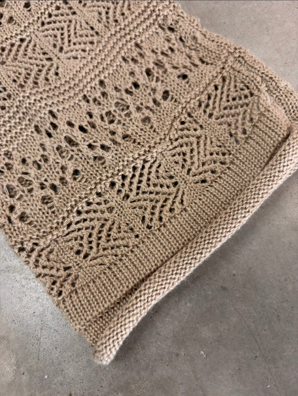 Mocha Crochet Sweater - Cozy Boho Chic