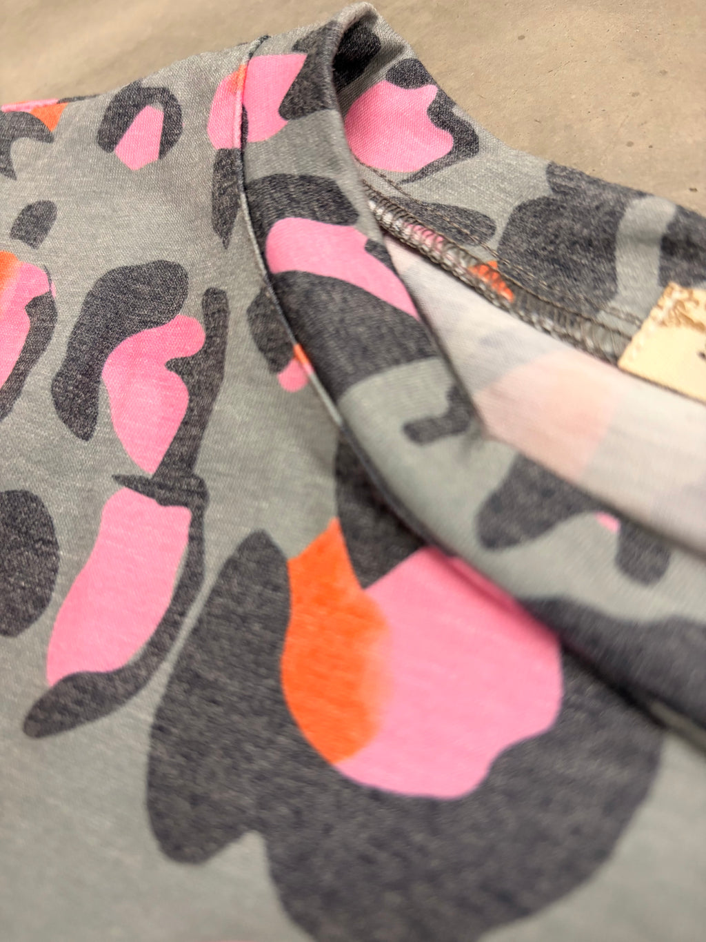 Leopard Print Long Sleeve Top - Bold & Trendy