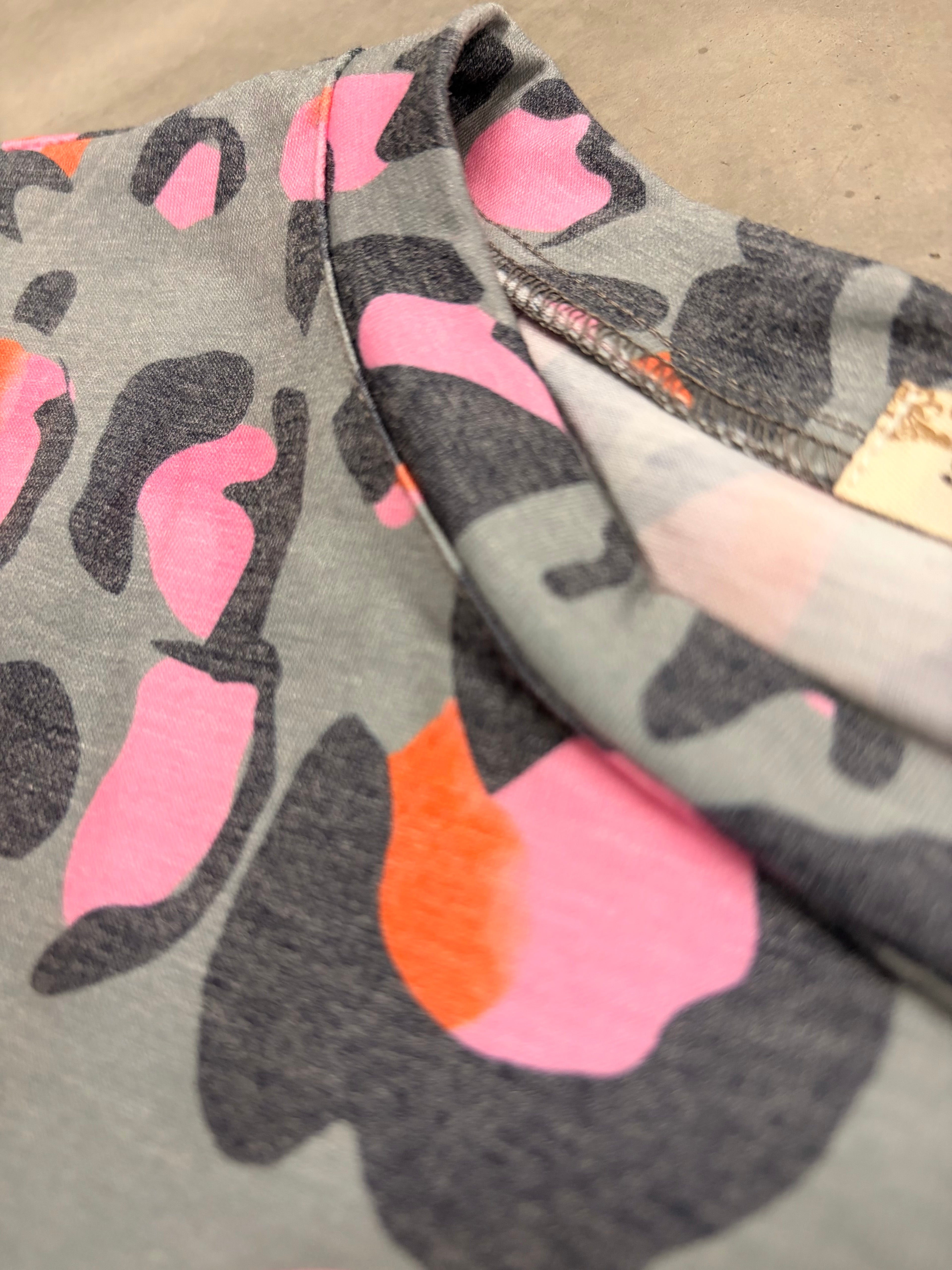 Leopard Print Long Sleeve Top - Bold & Trendy