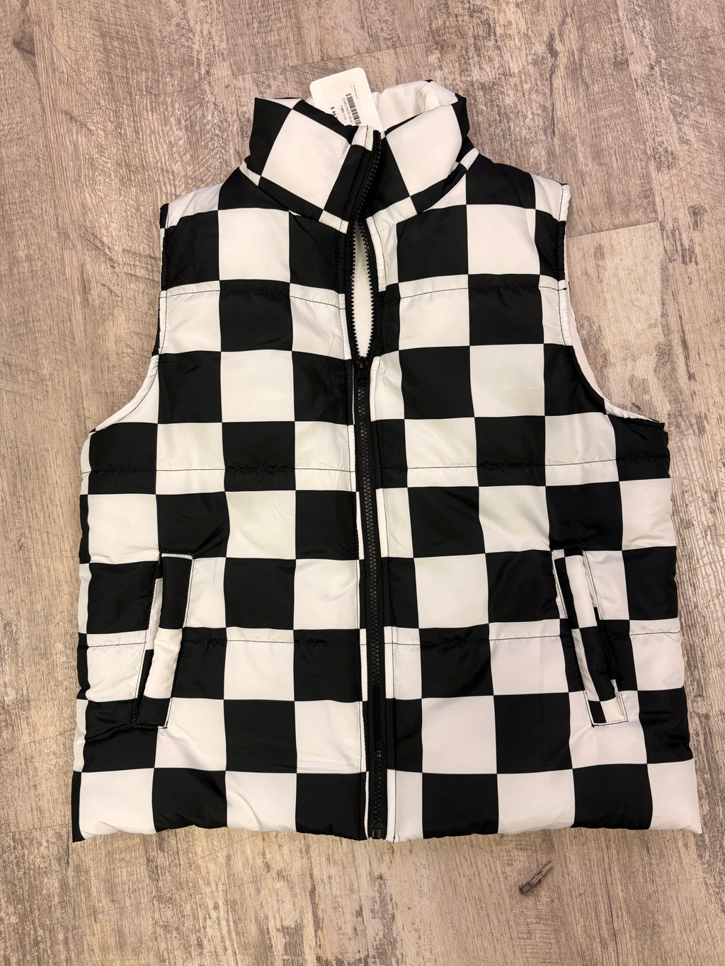 Classic Check Puffer Vest