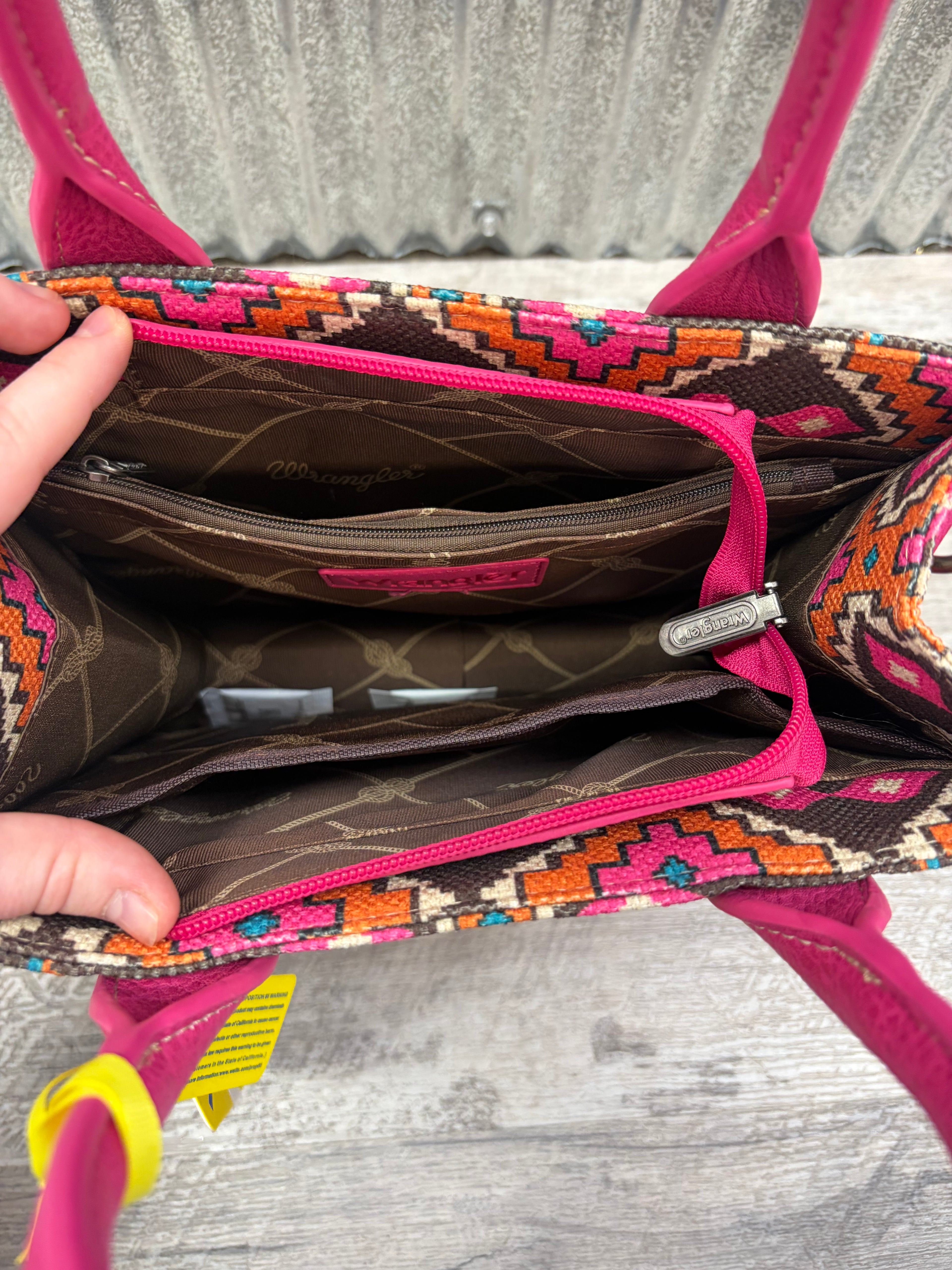 Wrangler Aztec Pop Tote