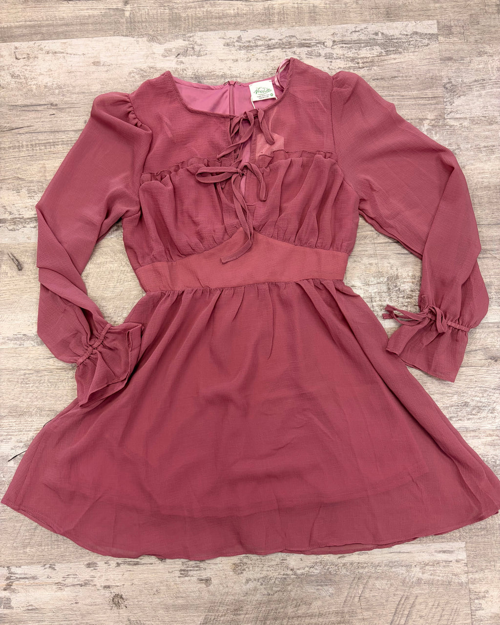 Blushing Mauve Dress