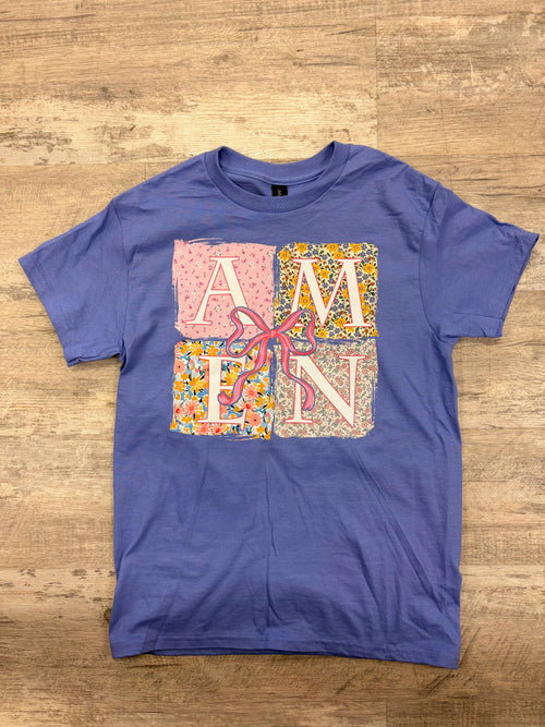 Amen Floral Graphic Tee
