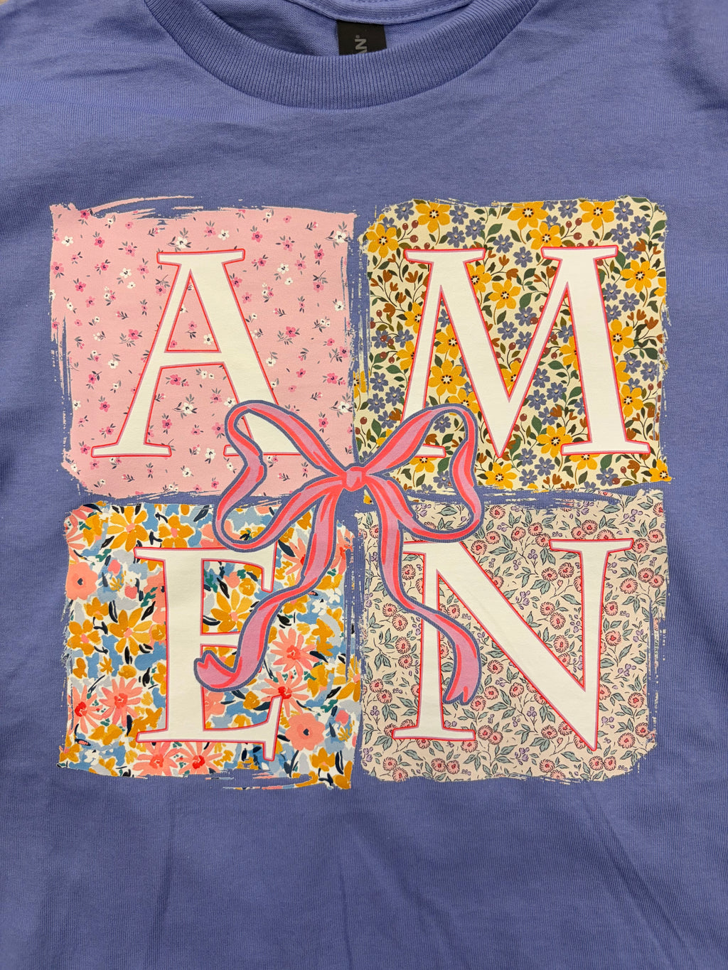Amen Floral Graphic Tee