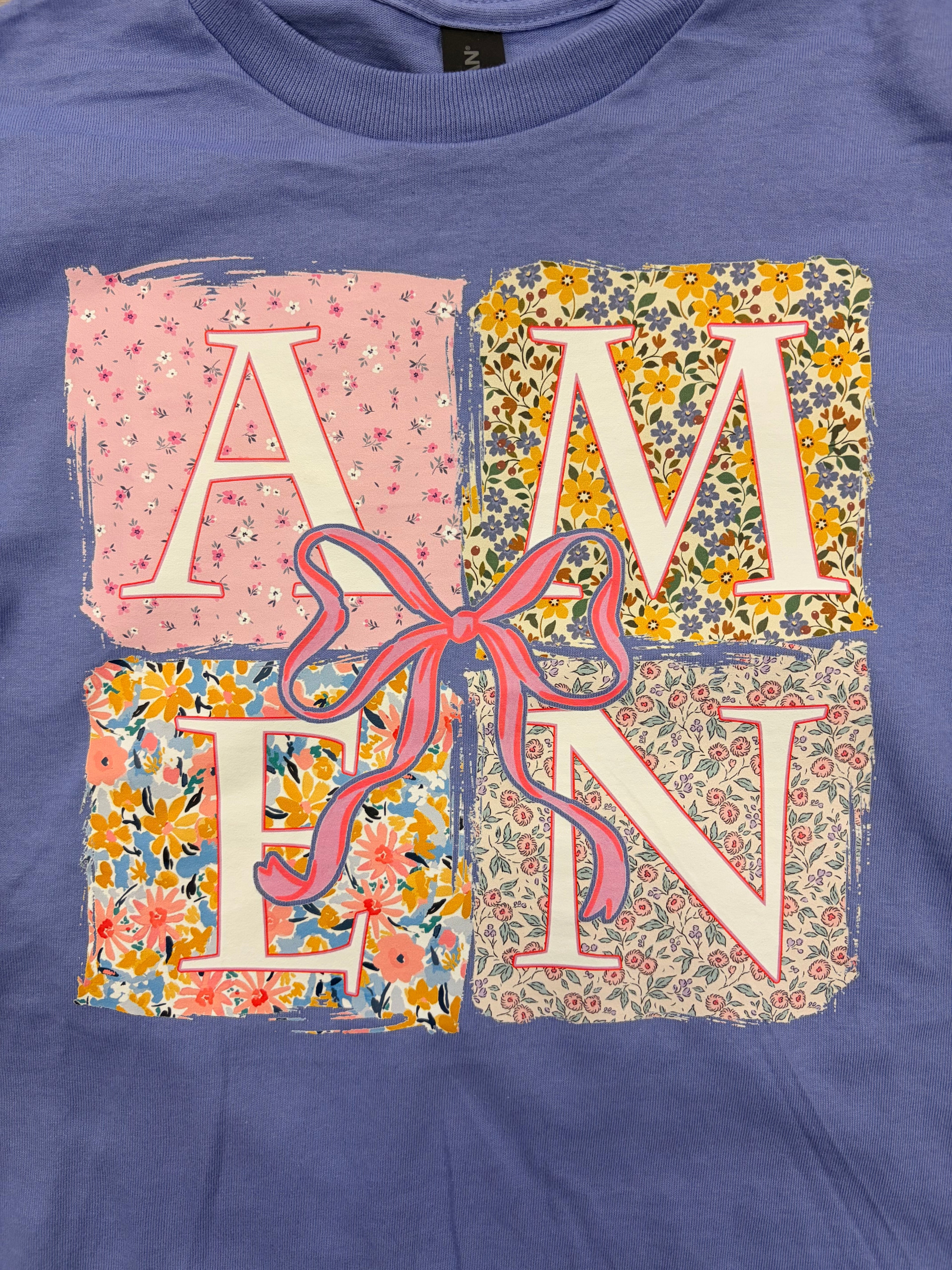 Amen Floral Graphic Tee